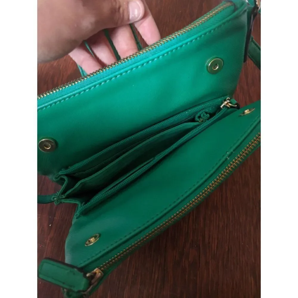 Liz Claiborne Mint Green Crossbody